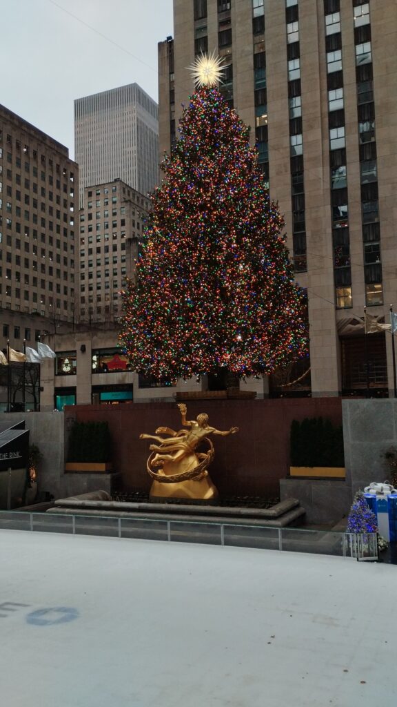 Sapin au Rockfeller Center